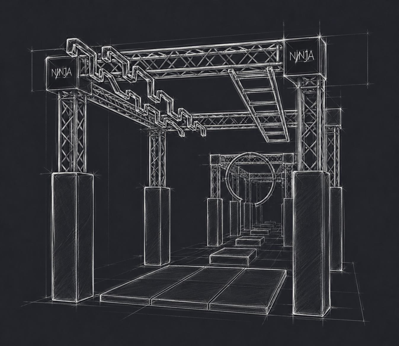 Parcours Ninja Box — vue 4