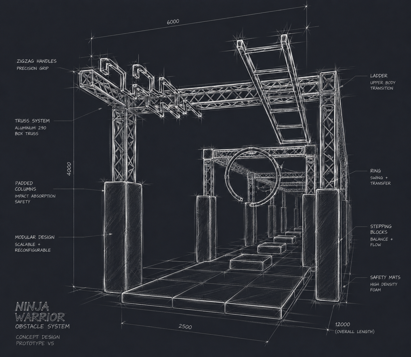 Parcours Ninja Box — vue 5